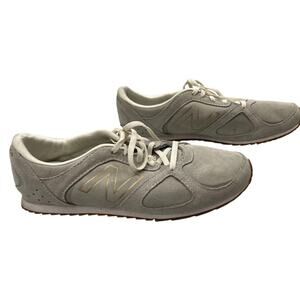 New Balance Shoes Sneakers 555 Suede Casual Athletic Walking Gray Women's Sz 10